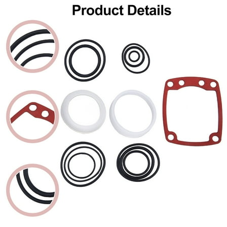 For Paslode 3250-F16 O Ring Kit and Cylinder Seal 402725 403700 402707 405243