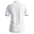thumbnail image 3 of CLOVERY Women's Activewear Lightweight 2-Button Placket Polo Short Sleeve Shirt (S-3XL), 3 of 4