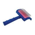 thumbnail image 4 of Blue Universal Slicker Brush Professional Dog Grooming Tool Choose Regular Size (Medium), 4 of 4