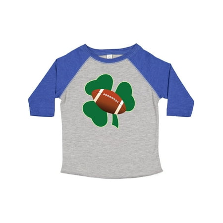 

Inktastic St Patricks Day Football Gift Toddler Boy or Toddler Girl T-Shirt