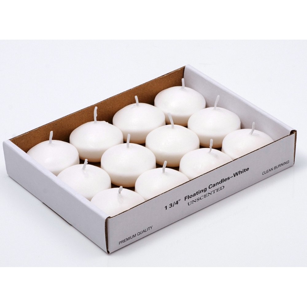 1.75" Floating Candles (Set of 12)