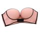 thumbnail image 2 of push tirantes para mujer Ropa interior transpirable sin aros para mujer Bralette para boda Baile diario Tops de 75AB Yinane  Sujetador sin tirantes de mujer, 2 of 8