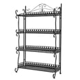 thumbnail image 5 of TOOL1SHOoo Outdoor Plant Stand 4-Tiers Collapsible Flower Stand Indoor Pot Multi-Purpose Metal Plant Stands Balcony Garden Decoration Patio, 5 of 11