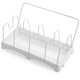 thumbnail image 1 of Estante de almacenamiento de cocina ajustable Estante para tapar ollas Estante de almacenamiento de cocina Estante de ollas de hierro Tabla de cortar Estante para tabla de cortar, 1 of 6