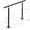 Black, variant on VEVOR Outdoor Stair Railing Kit, 3 FT Handrails 2-3 Steps, Adjustable Angle White Aluminum Stair Hand Rail for The Elderly, Handrails for Outdoor Steps