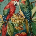 thumbnail image 5 of Orinice Parrots Branch Fruit Bathroom Decor Set with Hooks | Colorful Luxurious Shower Curtain Decor | Waterproof Polyester Fabric Shower Curtain for Bathroom Decoration 69x72, 5 of 7