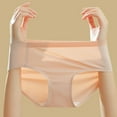 thumbnail image 3 of Bigersell Cotton Panties for Women Clearance Women Underwear Boyshort Thongs Panty Style P-399 Cotton Plus Size Panties Lace Thong Briefs Mid Waist Women Cheeky Panties Orange XL, 3 of 3