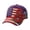 F006- Purple, variant on 250Th, 250Th Anniversary, Anniversary, 3D, Embroidery, Baseball Cap, Poppies, Flag, Purple Quilted Material, Adjustable Closure, Patriotic Parades, Sun Protection, 1 Pc