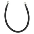 thumbnail image 1 of Unique Bargains 1 Pc Cable Inversor de Batería 2 AWG Gauge 1.5FT 5/16" Lug Cable de Batería Universal para Automóvil Vehículo Barco RV Solar Cobre Estañado Negro, 1 of 7