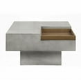 thumbnail image 5 of Kailano's Weathered Gray Coffee Table - 200mm Top Thickness & Eco-Friendly Cement Construction, 5 of 5