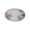 thumbnail image 1 of Hometrends Palm Bamboo Melamine Oval Platter 17.3 Inch, 1 of 5