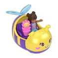 thumbnail image 4 of Polly Pocket Bumblebee Vehicle Set, Micro Doll with Themed Die-cast Car & Flower Figure, 4 of 5