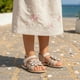 thumbnail image 2 of Sandalia Huarache para Niña Dominiq 320 con Flor y Velcro, 2 of 5