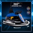 thumbnail image 7 of Rugerasy 6V Bumper Car, Electric Ride On with 360° Spin, Black, 7 of 7