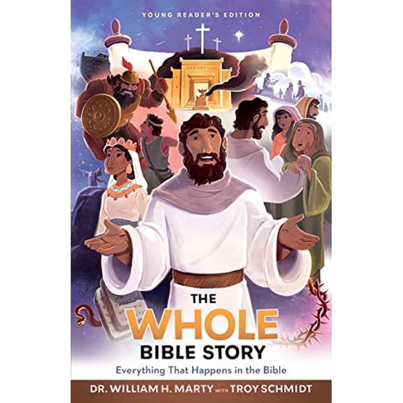 Pre-Owned The Whole Bible Story: Everything that Happens in the Bible, 9780764238871, 0764238876, Paperback, Young Reader's edition