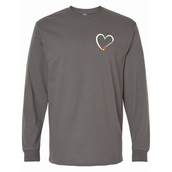 Inktastic Basketball Heart Long Sleeve T-Shirt