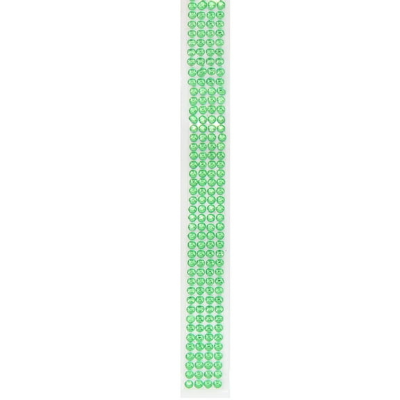 Opolski 1 Roll Tape Eye-catching Self-Adhesive Acrylic DIY Rhinestones Sticker for Scrapbook