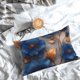thumbnail image 5 of Balery Elegant Blue Gold Blooms Funda de Cojín Estampada, Regalos para Mujeres, Regalos de Amor para Ella, Regalos para Novia o Esposa, Funda de Almohada-20"x30", 5 of 6