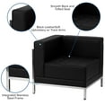 thumbnail image 4 of BizChair Black LeatherSoft Sectional Configuration, 9 Pieces, 4 of 12