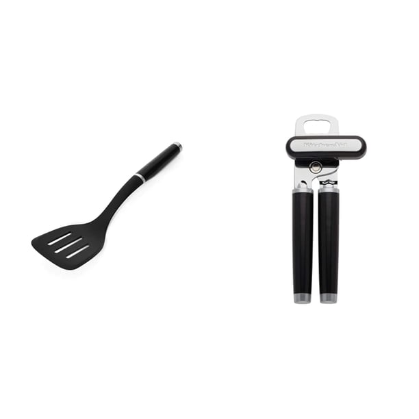 Abridor de latas Turner and KitchenAid Classic, negro