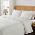 thumbnail image 4 of 3-Piece King Size Quilt Set, Soft Lightweight King Bedding Set for Summer, Stripped, 4 of 7