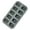 Grey, variant on Ice Cube Trays, Silicone Easy-Release and Flexible 10-Ice Trays
