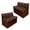 Aesthetic Mushroom, variant on Psesaysky Black American Flag RV Dinette Seat Covers 2 Piece with Elastic Edge Stretch Camper Couch Covers for Sofa Universal Fit for Travel Trailer RV Cushion Slipcovers