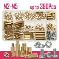 M2 M2.5 M3 M4 M5 Motherboard Standoffs Screws Nuts Kit for DIY