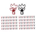 thumbnail image 2 of Clips de carpeta diseño hueco de mini clips de papel con forma de corona para clasificación, 2 of 8