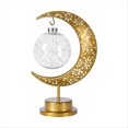 thumbnail image 1 of Hierro Luna Bola Redonda Estilo Musulmán Modelado Lámpara Decorativa Dormitorio Mesa de Vacaciones Atmósfera Lámpara A, 1 of 7