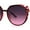 Red / Purple, variant on Womens Thin Oversize Cat Eye Butterfly 90s Designer Sunglasses Black Pink