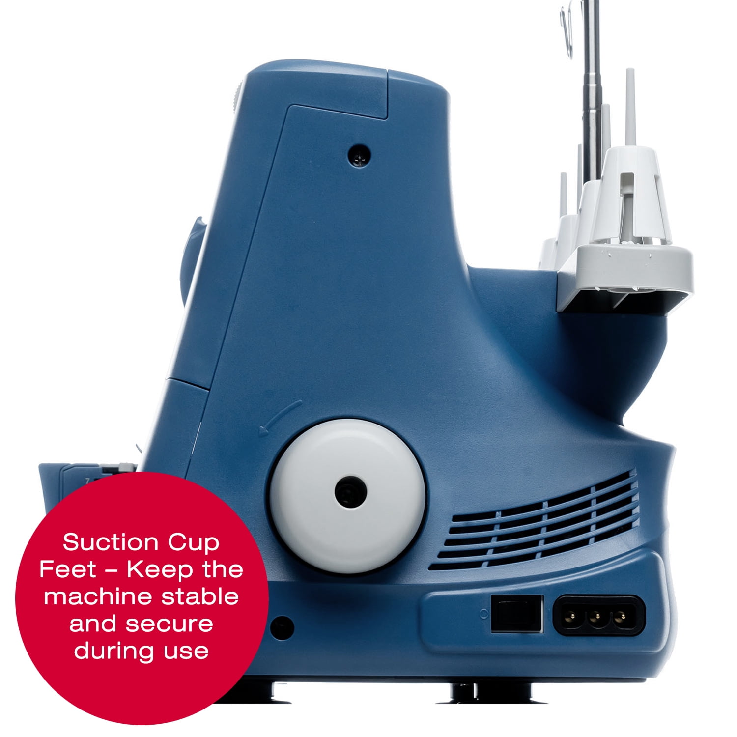 SINGER® S0230 Mechanical Serger | 1,300 Stitches/Min | 2–4 Thread Options | Differential Feed, Free Arm & Easy Color-Coded Threading