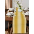 thumbnail image 2 of Yellow Ombre Table Runner Modern Art Farmhouse Tablerunners 13 x 60 Inch, Table Decorations Tabletop Scarf for Summer Gathering Holiday Farmhouse Kitchen Dining Decor, 2 of 6