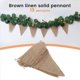 thumbnail image 5 of 3.7M Rustic Jute Hessian Burlap Lace Bunting Shabby Chic Banner, 5 of 5