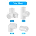 thumbnail image 2 of Juego de accesorios para tuberías de PVC LESSO, 30 piezas, 3/4 pulgadas SCH40, blanco, 2 of 7