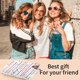 thumbnail image 3 of LHSHID Best Friend Present Blanket Bestie Present Birthday Present for Best Friend Friendship Present Idea to My Bestie BFF Present for Her Cozy Flannel Throw Blanket for Bed Sofa Camping Couch, 3 of 7