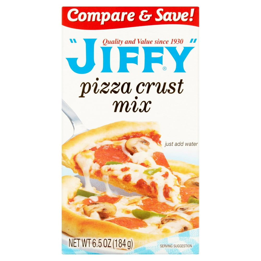 JIFFY Pizza Crust Mix, 6.5 oz
