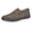 Blackish Green, variant on Comfort Slip on Driving Shoes Breathable Perforated Leather Casual Loafers with Ergonomic Soft Sole Walking Flats for Everyday Brown Size 9