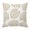 Beige, Tan, White, variant on Throw Pillow Covers 24x24 Inch, Yellow Monstera Leaf Decorative Pillow Cases for Couch Sofa Bed, Tropical Plant Foliage Botanical Boho Cotton Linen Square Home Decor Pillowcases with Hidden Zipper