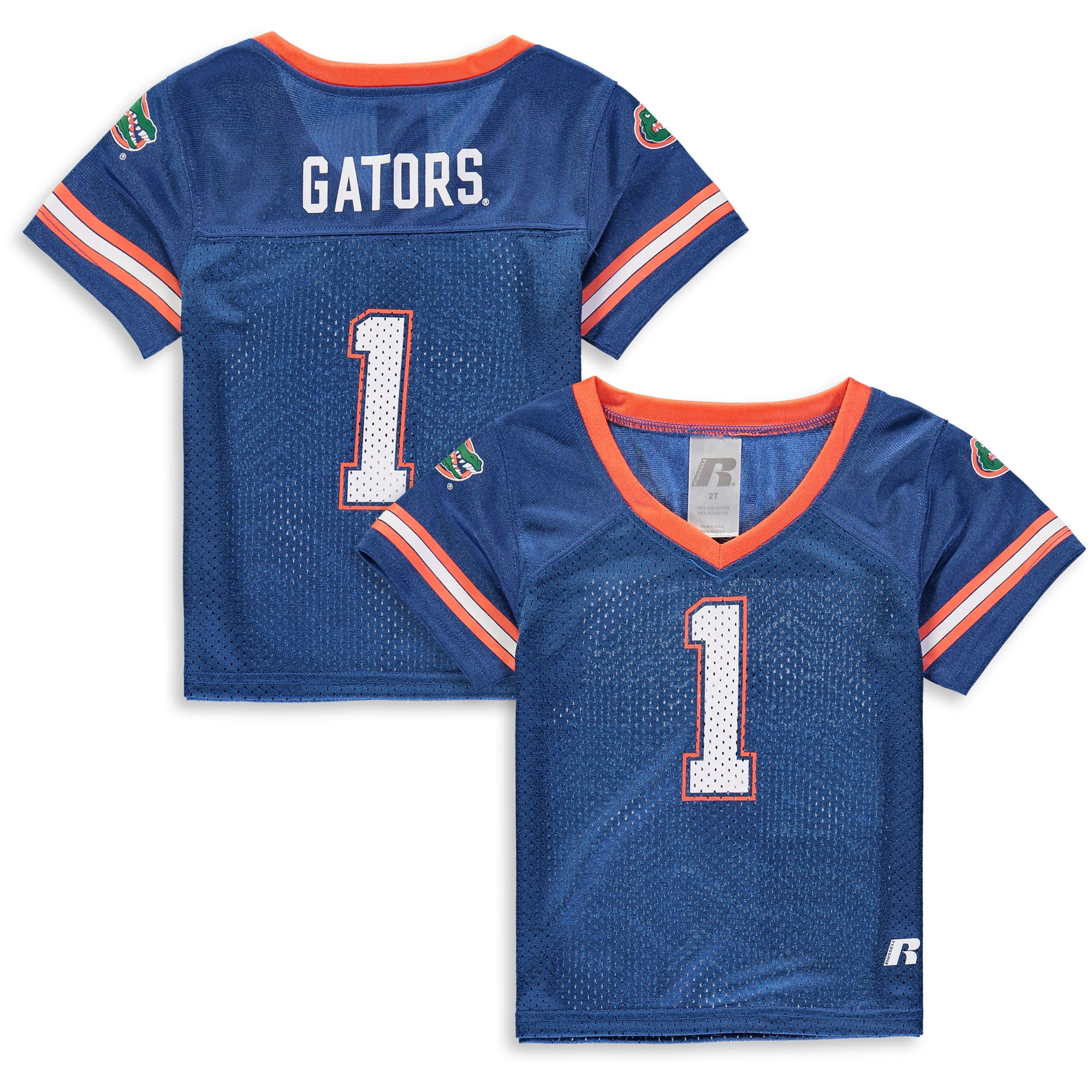 Toddler Russell Athletic Royal Florida Gators Replica Football Jersey