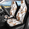 thumbnail image 3 of Pzuqiu Oak Leaves Durable Car Seat Covers, Auto Decor Easy to Install Fit for Sedans, 3 of 10