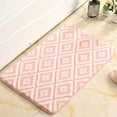 thumbnail image 5 of Qonioi Soft Velvet Bath Mat, Absorbent Non-Slip Foam Rug for Bathroom Floor, Machine Washable Comfortable, Shower Mat, 5 of 7