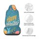 thumbnail image 4 of Balery Happy Easter Funda de Asiento para Auto con Diseño - Cubierta Frontal Suave y Transpirable con Protector Antideslizante- 1 Unidad, 4 of 5