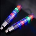 thumbnail image 1 of Paquete de 4 luces LED para rueda de bicicleta, tapas de vástago de válvula de neumático de coche, bicicleta, motocicleta, impermeable, radios de neumático, luz de flash, reflector fresco, a, 1 of 5