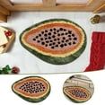 2024 Clearance Papaya Shape Mat Absorbent Non Mat At The Door Of The