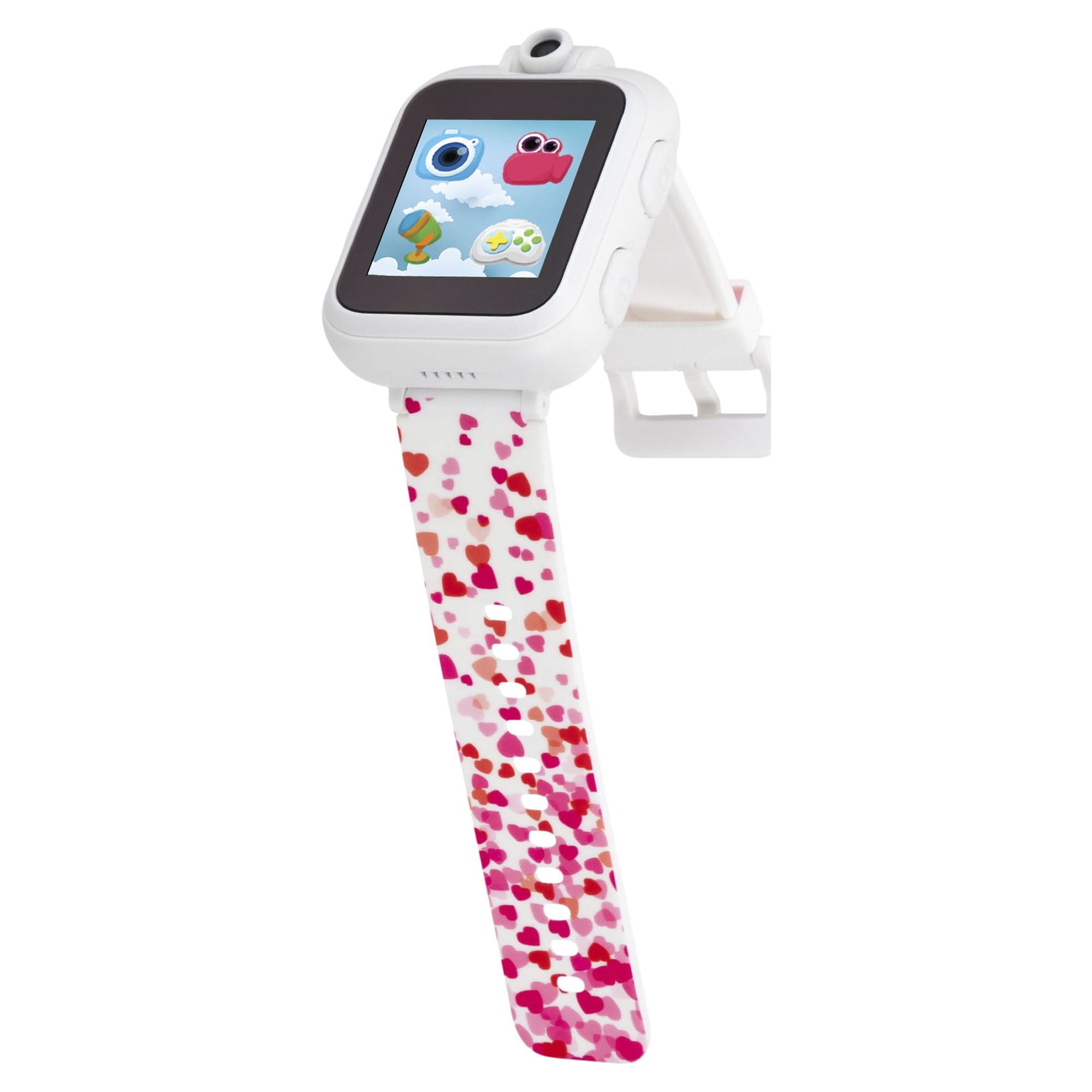 iTech Junior White with Heart Print Kids Smart Watch ITE13593W06A-WPT