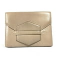 thumbnail image 1 of Pre-Owned HERMES Hermes Vintage Flap Belt Bag Pouch Clutch Leather Men's Women's Beige (Fair), 1 of 18