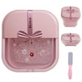 thumbnail image 1 of VIVIYA Spa plegable para baño de pies con rodillos de calor y masaje, bañera plegable para remojo de pies con chorros de burbujas y luz LED, masajeador de pedicura para pies con depurador de pies para, 1 of 5
