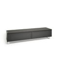 thumbnail image 3 of AVF PM160WBA Panorama Walnut & Black TV Stand, 3 of 7
