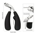 thumbnail image 5 of Soumake Nail Clippers for Thick Nails Heavy Duty Toenail Clippers with Collection Box Wide Wide Jaw Opening Fingernail Clipper for Seniors, 5 of 8